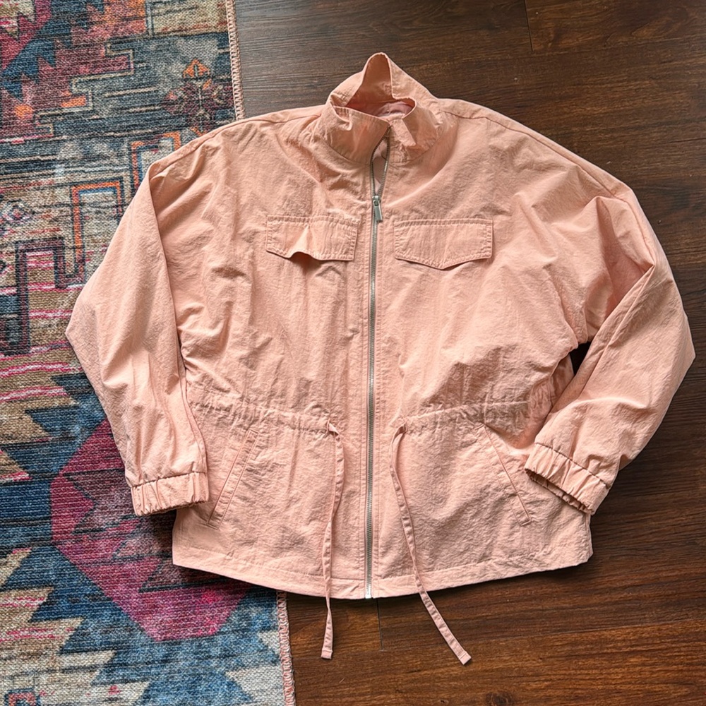 A NEW DAY - peach jacket